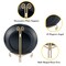 Gold Plate Stand, 6 Inch Decorative Plate Holder for Displaying Platters, Heavy-Duty Metal Easel Stand for Picture, Photo Frame, Plates, Books and Round Objects